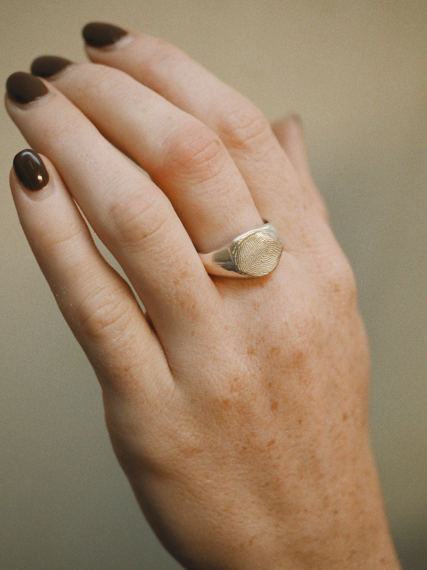 Fingerprint ring DIY kit