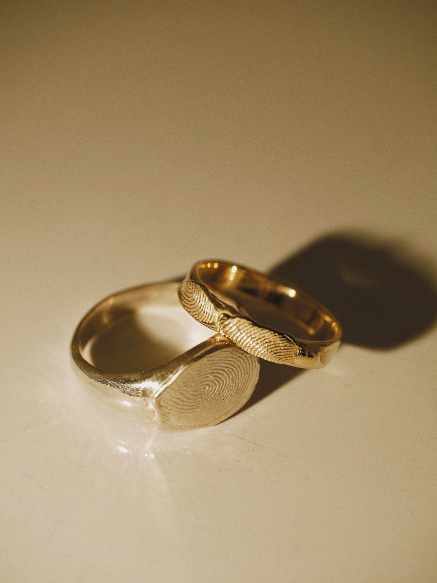 Fingerprint ring DIY kit